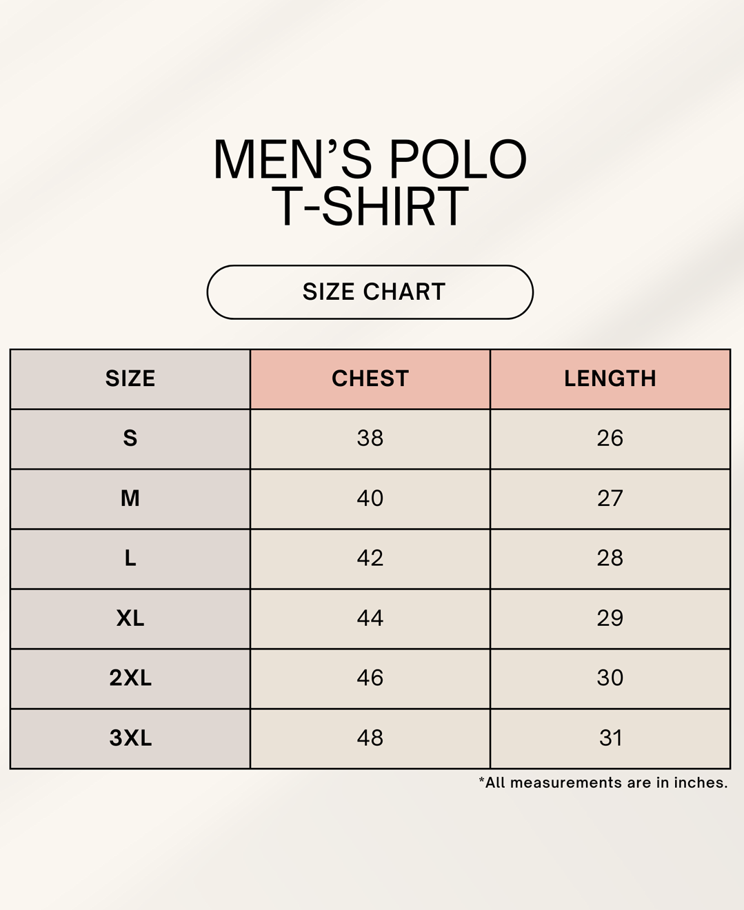 Color_Size Chart
