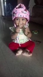 Baby Safety Helmet with Free Knee Pads | Toddler Crawling & Walking Head Protection