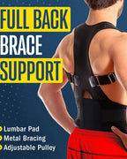 Dr. Flex Guard Posture Support Belt | Adjustable Back Support for Men & Women