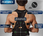 Dr. Flex Guard Posture Support Belt | Adjustable Back Support for Men & Women