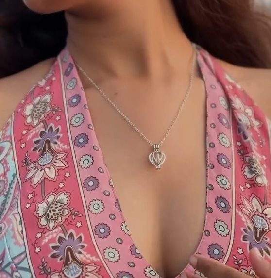 Freshwater Shell Canned Oyster Real Pearl Necklace Set for Women