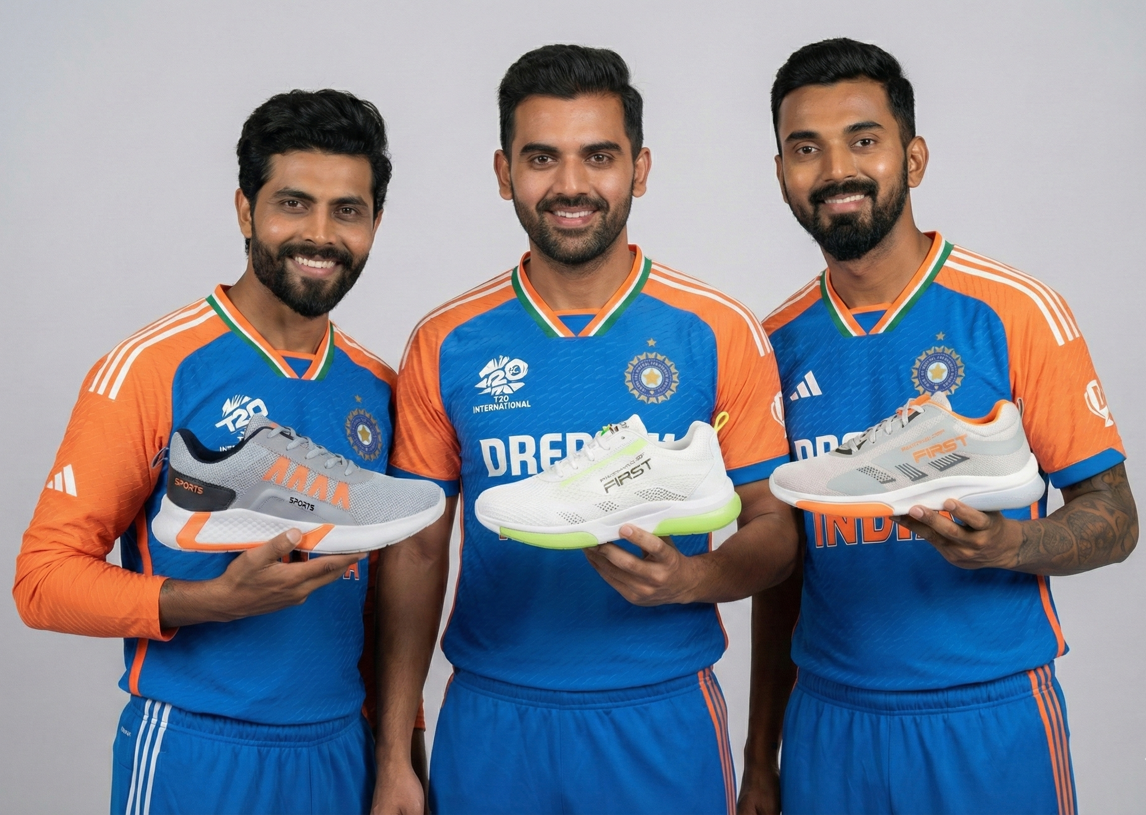 First™ Men’s Sports Shoes Combo (Pack of 3) | Lightweight Running & Gym