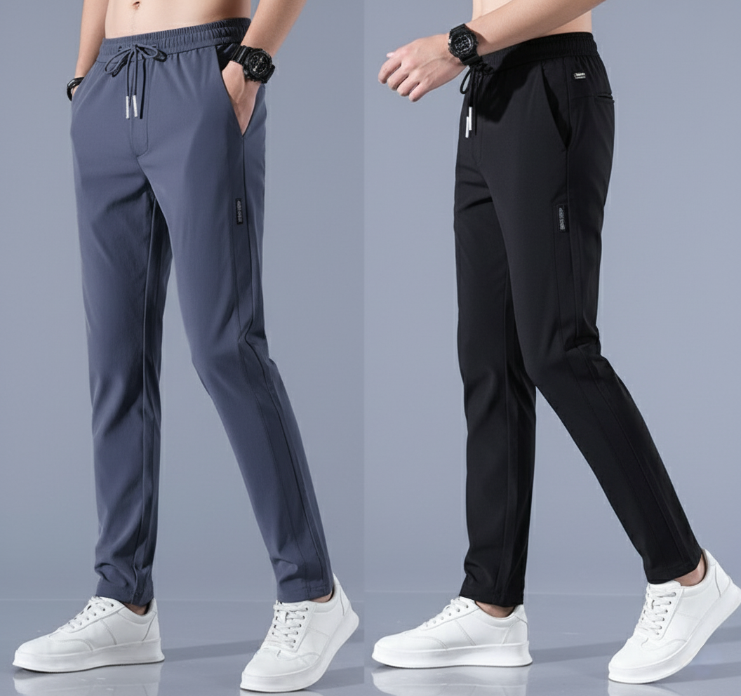 FlexFit Combo of Men’s NS Lycra Track Pants | Stretch & Comft