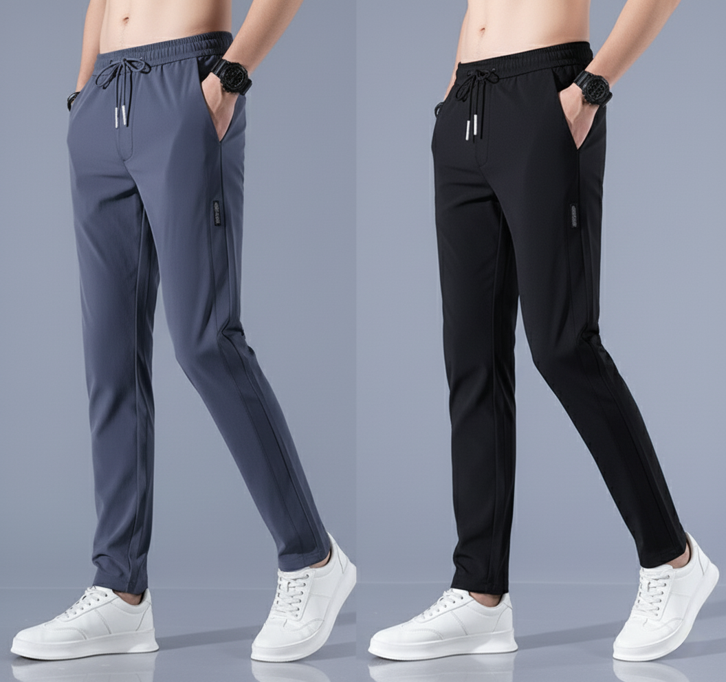 FlexFit Combo of Men’s NS Lycra Track Pants | Stretch & Comft