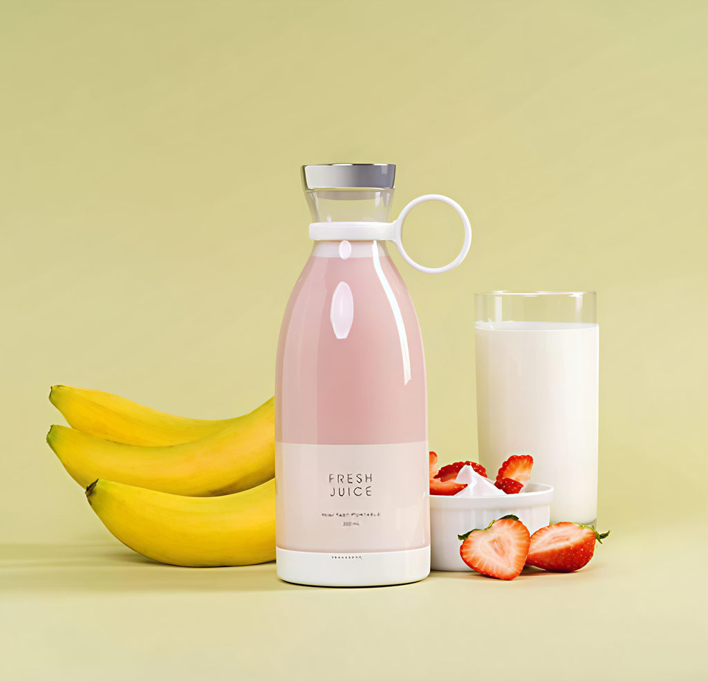 BlendEase™ Portable Mini Juice Blender | USB Rechargeable & Travel-Friendly