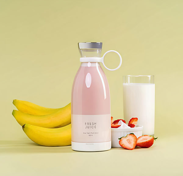 BlendEase™ Portable Mini Juice Blender | USB Rechargeable & Travel-Friendly