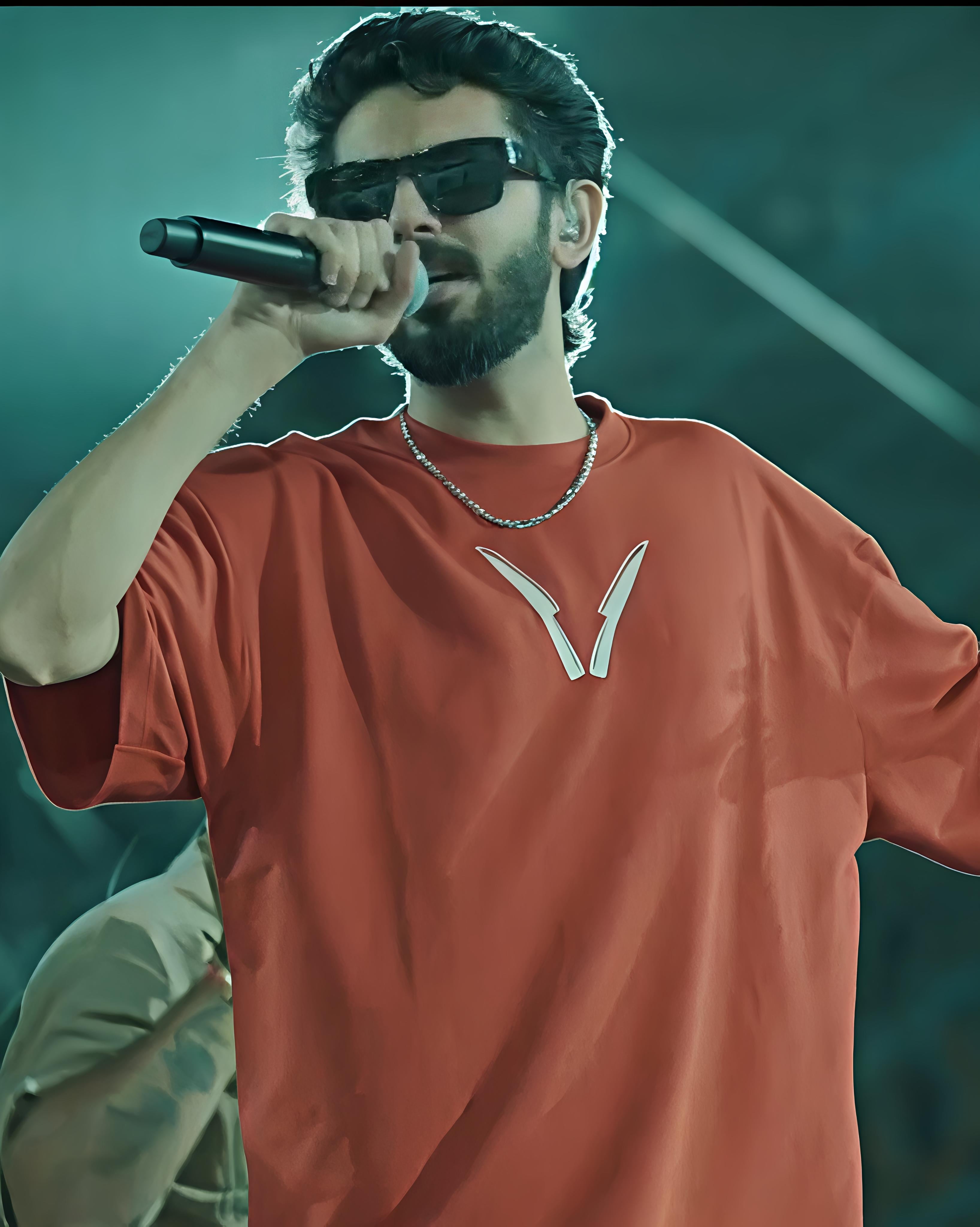 Thalapathy Vijay – One Last Dance Premium Oversized T-Shirt | 220 GSM Heavy Cotton | Unisex