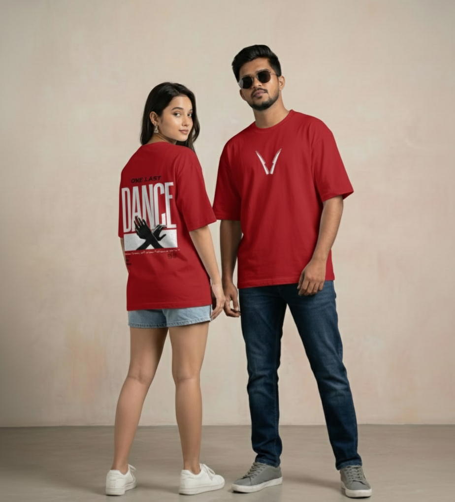 Thalapathy Vijay – One Last Dance Premium Oversized T-Shirt | 220 GSM Heavy Cotton | Unisex