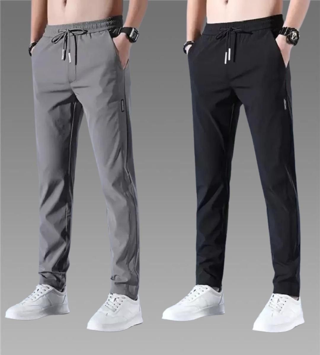Combo Of Men'S Ns Lycra Track Pants